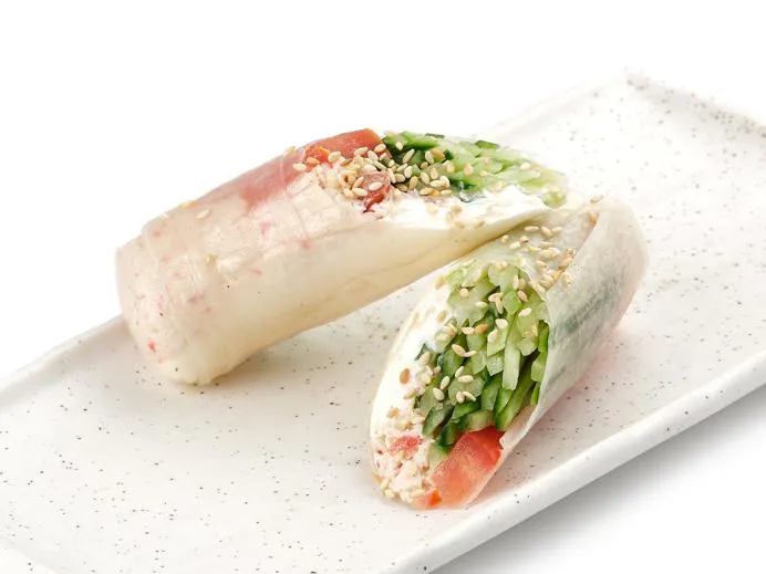 Спринг-ролл с крем-крабом