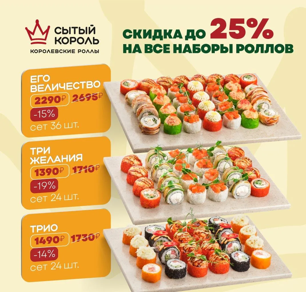 Обновление сетов